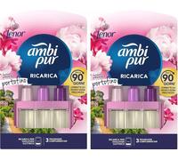 2 PZ x AMBI PUR 3EVOLUTION RICARICA FIORITURA PORTOFINO PROFUMATORE AMBIENTI