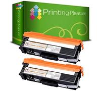 2 pz x NERO Toner Compatibili per Brother HL-4140CN 4150CDN 4570CDW 4570CDWT MFC-9460CDN 9465CDN 9970CDW DCP-9050CDN 9055CDN 9270CDN | TN325 BK