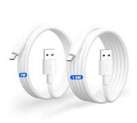 2 Pzeei 1M+1,8M 80W Cavo USB C per OPPO Reno 13 pro 12 Find X8 N5 A5 A40 6A Cavo USB Type C Ricarica Rapida Super Vooc per Realme P3 Ultra 14 Pro 11 9 Ultra Charge per OnePlus 13 13R Nord 5 4 10T Pad