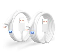 2 Pzeei 1M+2M 120W Cavo USB C per Xiaomi 15 Ultra 14T 17 Pro Max 13T 12T 6A Cavo USB Type C per Hyper-Charge Ricarica Rapida per Redmi Note 14 14S 12 11 14C per POCO M8 F8 Pro F7 X7 M6 C71 C75 Pad
