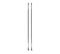 2 raggi in fibra di carbonio T800 da 14 G con capezzolo, design leggero a lama piatta per una maggiore velocità e prestazioni in arrampicata (L295 mm)