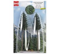 2 Realistic Tall Fir Trees