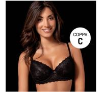 2 Reggiseni GISELE LOVE AND BRA balconcino coppa C pizzo con ferretto intimo