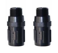 2 regolatori di pressione da 25 PSI, riducono la sostituzione della pressione dell'acqua in arrivo, valvola di irrigazione a goccia per sistema di irrigazione del tubo e giardinaggio
