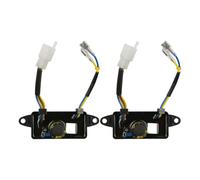 2 regolatori di tensione generatore, generatore AVR 2-3 KW, grandi condensatori ad alta stabilità regolabile, 250 V 220 UF, raddrizzatore automatico monofase per 168F/170F/GX160/GX200/GX210