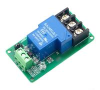 2 relè 30 A 5 V 12 V 24 V High Low Trigger 2 x per relè 30 A (24 V) | alimentazione da 5 V/12 V/24 V, corrente di riposo 5 mA, trigger alto/basso, capacità di carico 30 A, integrazione flessibile