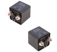 2 relè di avviamento per veicoli da 12 V, interruttore a solenoide per ricarica
