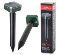 2 Repellente ad Ultrasuoni Solare Scaccia Talpe Roditori Topi Serpenti Giardino