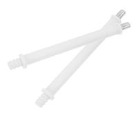 2 ricambi per manico scopino wc, con testine e accessori