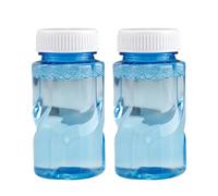 2 ricariche per bolle di sapone - Bottiglia di concentrato portatile | Divertente set liquido per bolle di sapone | Liquid Pack, Playtime Entertainment regalo di ricambio | per picnic di compleanno