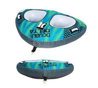 2 Riders Triangle Towable Tube For Kids & Adults | Wear Resistant Heavy-Duty Boat Float,Towable Tubes, For Beach Rafting, Lake Adventures, River Rides, Wakeboarding, Waterskiing, Swimming