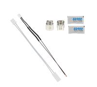 2. Riscaldatore in ceramica ad alta temperatura per stampante 48W/60W con clip di fissaggio termistore per parti Hotend P1P P1S/X1C parti di ricambio Hotend