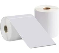 2 rollos 500 pezzi 4"x 6"Etichetta di spedizione termica diretta, Etichette Adesive, compatibile con stampanti termiche etichette
