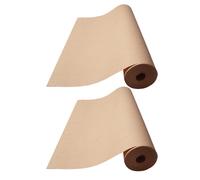 2 Rolls Carta Pacco Marrone Da Imballaggio Per Il Compleanno Avvolgimento Di