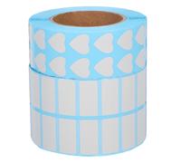 2 Rolls Etichette Bianche Per La Conservazione Degli Alimenti Di Bottiglie