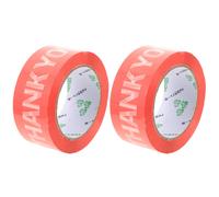 2 Rolls Packaging Tape Gift Wrapping Nastro Sigillante Imballaggio Da