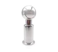 2" Rotary Spray Ball CIP Tank Cleaner 360° Rotating Cleaning Head SS304 Tri Clamp Connection