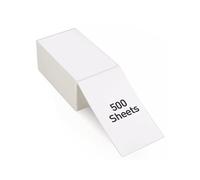 [2 rotoli, 900 etichette] 10,2 x 15,2 cm etichette vuote per spedizione compatibili con stampante per etichette (non per dymo 4XL), 450 etichette/rotolo di etichette per indirizzi termici diretti e