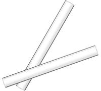 2 rotoli di argilla acrilica, ruote lisce cave, per argilla, arte, artigianato, fai da te