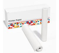 2 Rotoli di Carta Termica A4 per Stampante Termica M832, Compatibile con Stampante Termica A4 Phomemo Itari MUNBYN JADENS HPRT, Rotoli per Stampa Continua