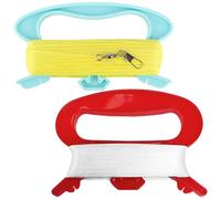 2 rotoli di corda per aquilone con maniglia per corda per aquilone, corda per aquilone volante da 100 m, corda per aquilone in nylon, accessori per aquiloni da esterno