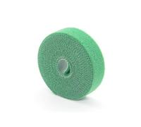 2 rotoli di fascette portatili per la gestione dei cavi, 10 mm x 1 m, cinghie di fissaggio multiuso in nylon per la gestione dei cavi lunghi (verde)