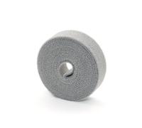 2 rotoli di fascette portatili per la gestione dei cavi, 10 mm x 1 m, cinghie di fissaggio multiuso in nylon per la gestione dei cavi lunghi (grigio)