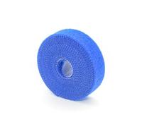 2 rotoli di fascette portatili per la gestione dei cavi, 10 mm x 1 m, cinghie di fissaggio multiuso in nylon per la gestione dei cavi lunghi (blu)