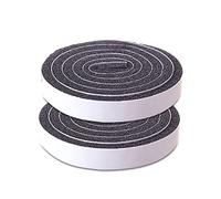 2 rotoli di nastro sigillante in schiuma, 1,5 cm di larghezza x 1 cm di spessore, striscia autoadesiva in gomma per porte