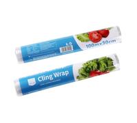 2 Rotoli di Pellicola per Alimenti, 30cm x 100m - Compatibili con Dispenser Quaszwia, Ideali per Sigillare e Conservare il Cibo. (Pacco da 2)