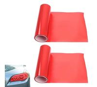 2 Rotoli Di Pellicola Per Fari Per Auto, Pellicola Decorativa Che Cambia Colore Della Luce Per Auto, Fendinebbia E Altre Misure Di Protezione.
