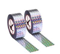 2 Rotoli di Strisce Riflettenti Repellenti Anti-Uccelli, 80m x 2.4cm, Deterrente per Allontanare Piccioni in Giardini, Balconi e Pati