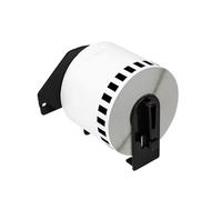 2 rotoli DK-22251 etichette autoadesive infinite compatibili con Brother, 62 mm x 15,24 m, adatte per QL-800, QL-810W, QL-820NWB), per stampanti Brother QL