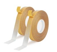 2 Rotoli Nastro Biadesivo; 15Mm X 20M Nastro Biadesivo Extra Forte Trasparente;