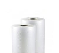 2 ROTOLI PER SOTTOVUOTO GOFFRATI 30x600 CM SACCHETTI ALIMENTI