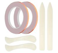 2 Rotoli Rame Dietro Rame Lamina Nastro per Macchiato Vetro Making e Fai