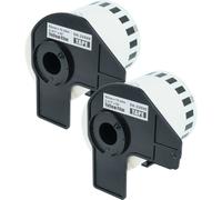 2 Rotolo etichette senza fine sostituisce Brother DK-22606