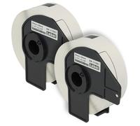 2 Rotolo etichette sostituisce Brother DK-11201