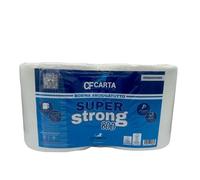 2 rotoloni asciugatutto SuperStrong 800 2veli micro incollati 800 strappi CF CARTA
