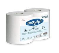 2 ROTOLONI DI CARTA 2x800 strappi BULKY Assorbenti Bobine Rotolo Asciugatutto