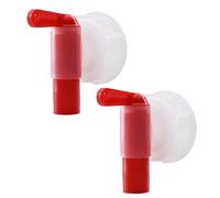 2 rubinetti dosatori DIN51 - AH 23/51 HF per taniche da 5 l e 15 l con filettatura DIN 51 esterna 54,5 mm per uso alimentare