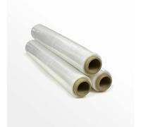 2 rulli di pellicola elasticizzata in PE pellicola per pallet 500 mm x 300...