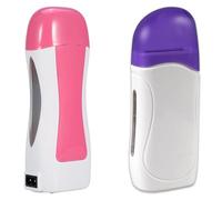 2 Rulli Professionali per Cera, Scaldacera Roll On da Ceretta con Cavo, 2 Pezzi di Manipolo