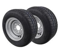 2 Ruote Complete 195/55 R 10C 98/96P Ricambio Per Rimorchio Security TR 603