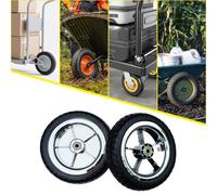 2 ruote da 8 pollici per carriole, carrelli multiuso, carrelli da giardino
