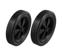 2 ruote per griglia da 15,2 cm costruite in gomma e plastica, supporto stabile e rotolamento fluido per carrelli barbecue e snack