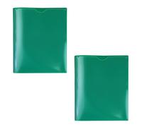 2 sacchetti di carta formato lettera, con due tasche e 3 rebbi, 237 x 295 mm, organizer per documenti per forniture scolastiche e aziendali