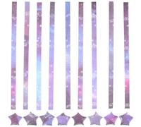 2 sacchetti di carta per origami a stella Strisce di carta per stelle colorate