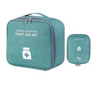 2 sacchetti di grande capacità impermeabili per il primo soccorso borsa portatile per badanti borsa da viaggio per medicine borsa portatile di pronto soccorso borsa per medicine borsa portaoggetti
