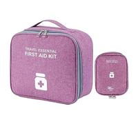 2 sacchetti di grande capacità impermeabili per il primo soccorso borsa portatile per badanti borsa da viaggio per medicine borsa portatile di pronto soccorso borsa per medicine borsa portaoggetti